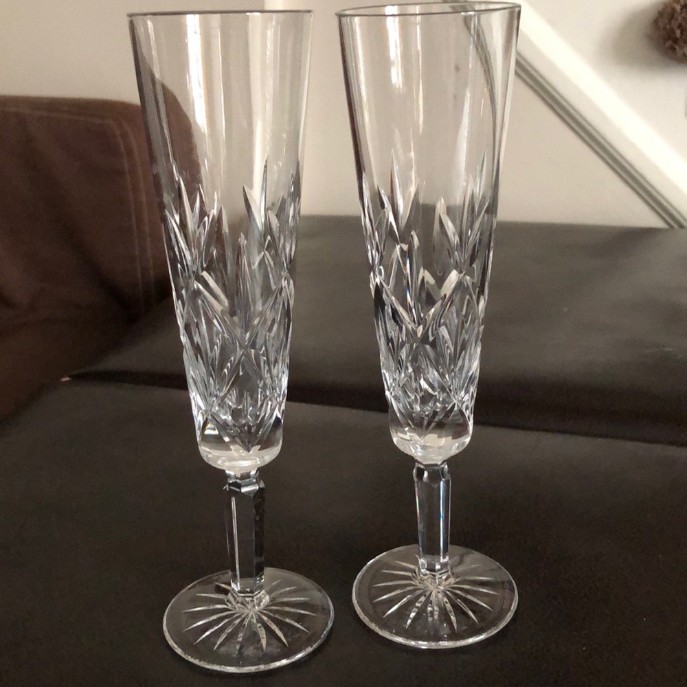 VINTAGE Tiffany & Co. champagne flutes